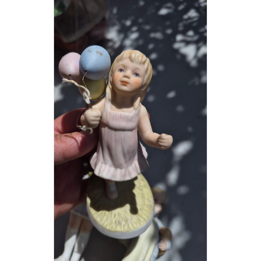 Frances Hook Roman Inc Porcelain Figurines Lot of 4 A Childs World Vintage 1980s